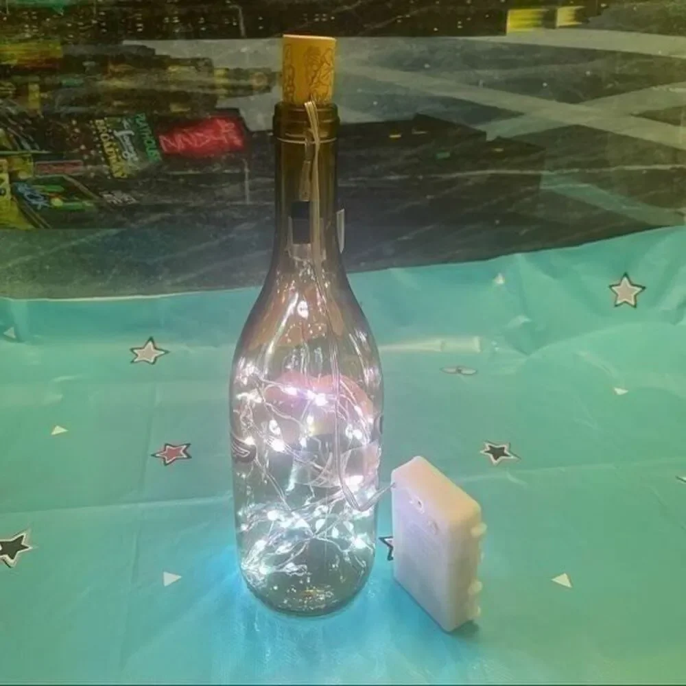Harley Davidson Glass bottle lights